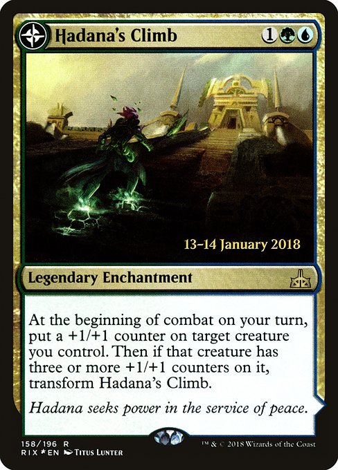 Magic the Gathering Card - Hadana's Climb - MTG Circle