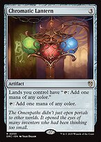 Magic the Gathering Card - Chromatic Lantern - MTG Circle