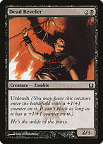 Magic the Gathering Card - Dead Reveler - MTG Circle
