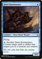 Magic the Gathering Card - Siren Stormtamer - MTG Circle