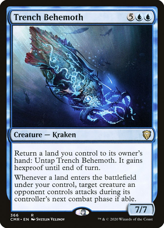 Magic the Gathering Card - Trench Behemoth - MTG Circle