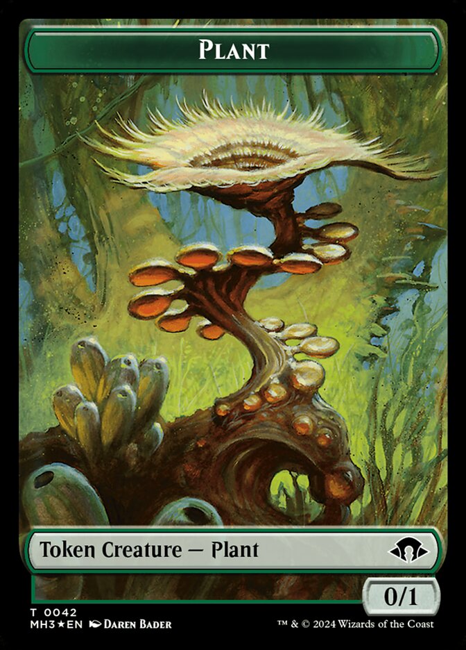 Magic the Gathering Card - Plant - MTG Circle