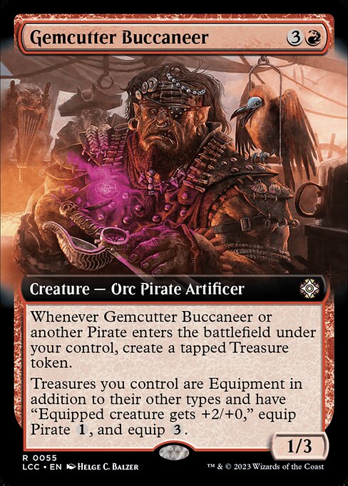 Magic the Gathering Card - Gemcutter Buccaneer - MTG Circle