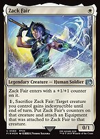 Magic the Gathering Card - Zack Fair - MTG Circle