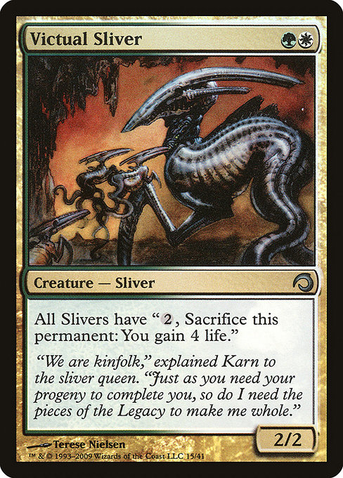 Magic the Gathering Card - Victual Sliver - MTG Circle
