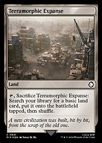 Magic the Gathering Card - Terramorphic Expanse - MTG Circle