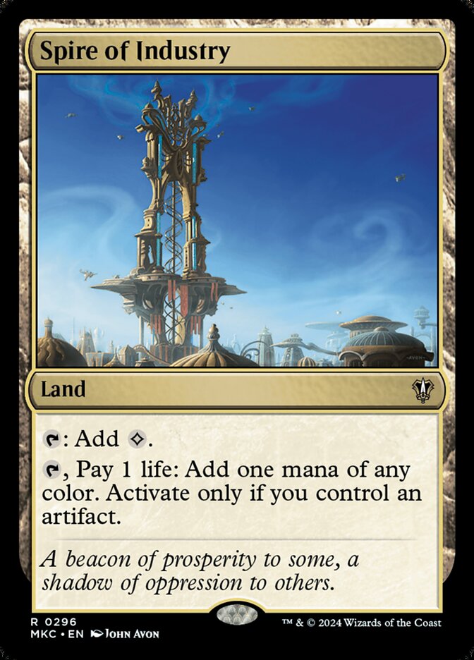 Magic the Gathering Card - Spire of Industry - MTG Circle