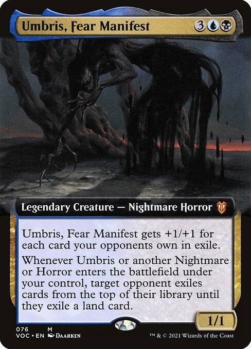 Magic the Gathering Card - Umbris, Fear Manifest - MTG Circle