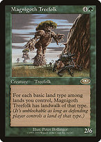 Magic the Gathering Card - Magnigoth Treefolk - MTG Circle