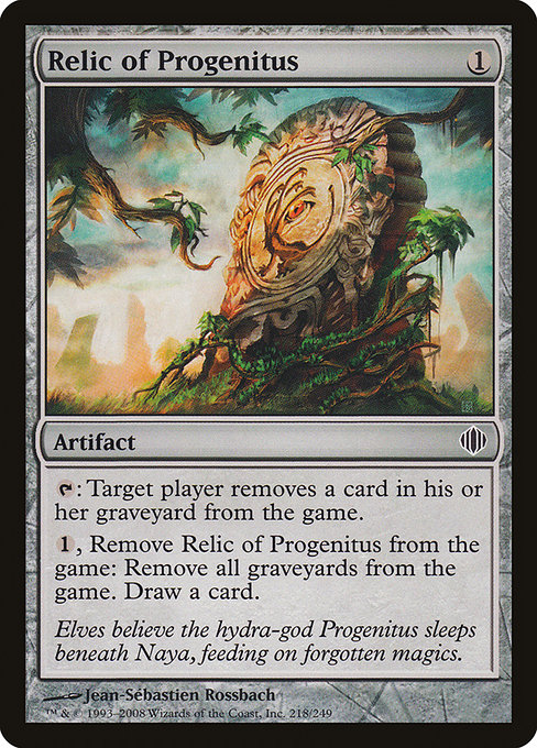 Magic the Gathering Card - Relic of Progenitus - MTG Circle