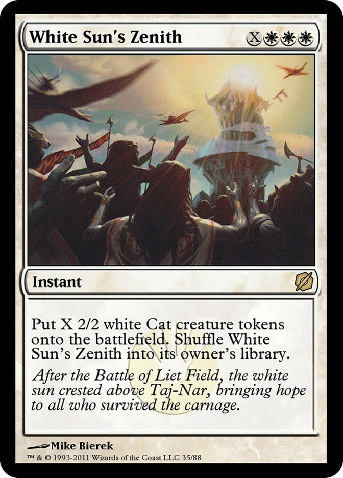 Magic the Gathering Card - White Sun's Zenith - MTG Circle