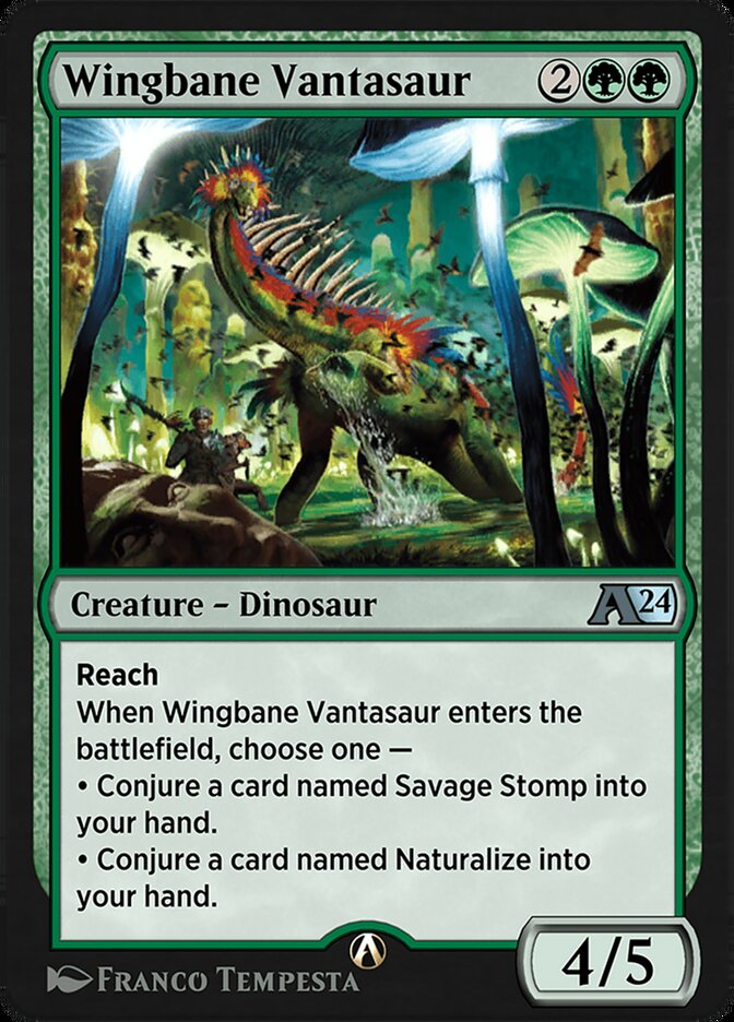 Magic the Gathering Card - Wingbane Vantasaur - MTG Circle