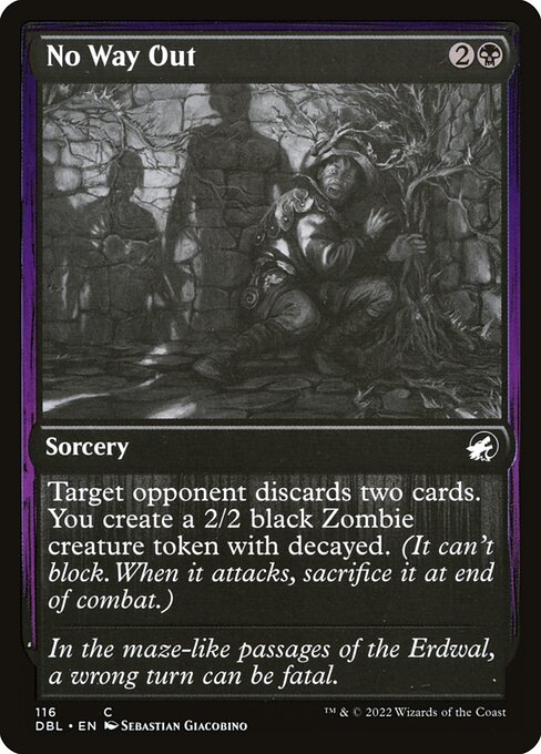 Magic the Gathering Card - No Way Out - MTG Circle