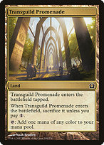 Magic the Gathering Card - Transguild Promenade - MTG Circle