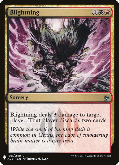 Magic the Gathering Card - Blightning - MTG Circle