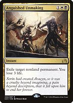 Magic the Gathering Card - Anguished Unmaking - MTG Circle