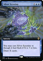 Magic the Gathering Card - Silver Scrutiny - MTG Circle