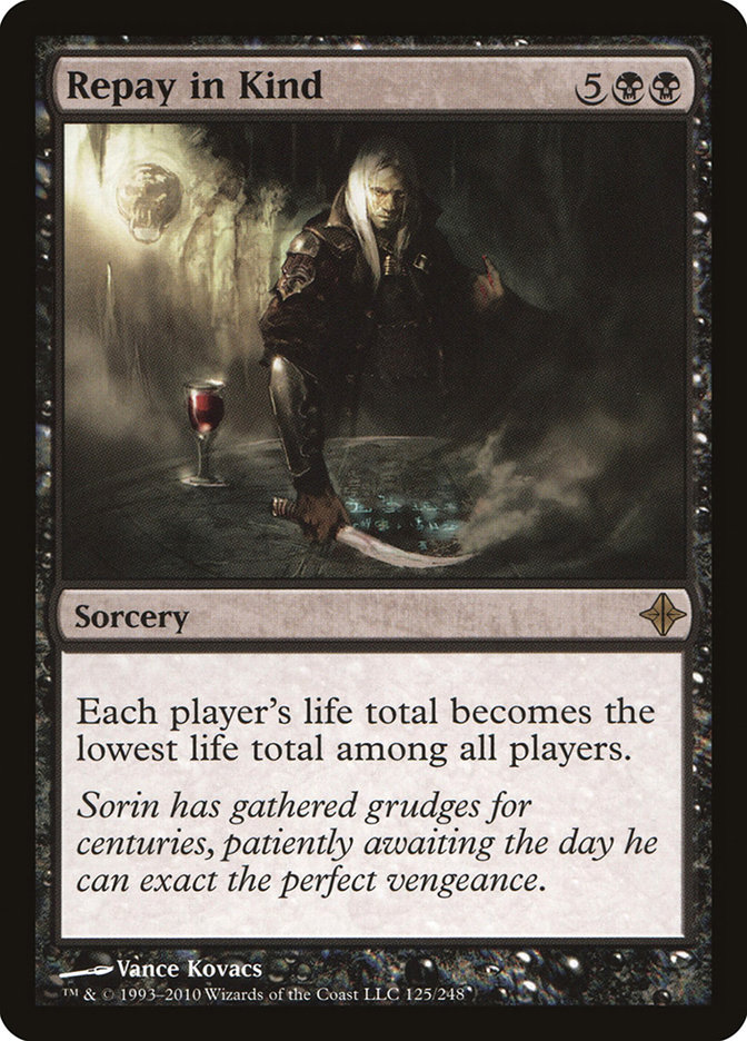 Magic the Gathering Card - Repay in Kind - MTG Circle