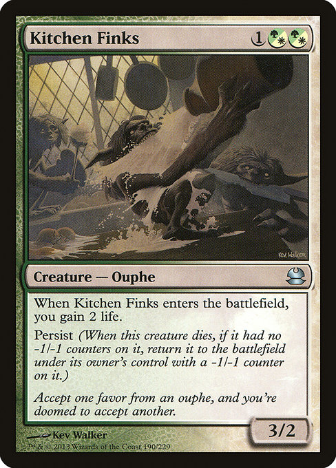 Magic the Gathering Card - Kitchen Finks - MTG Circle