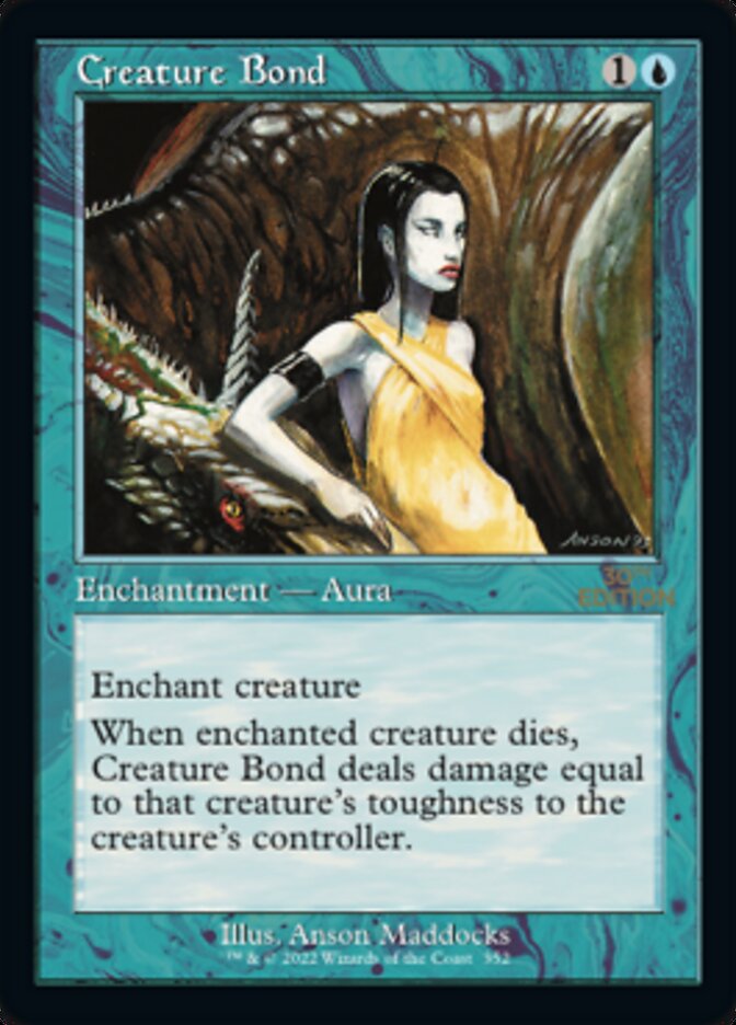Magic the Gathering Card - Creature Bond - MTG Circle