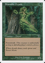 Magic the Gathering Card - Shanodin Dryads - MTG Circle