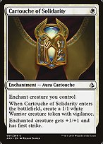 Magic the Gathering Card - Cartouche of Solidarity - MTG Circle