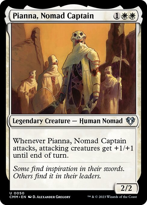 Magic the Gathering Card - Pianna, Nomad Captain - MTG Circle