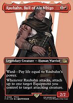 Magic the Gathering Card - Raubahn, Bull of Ala Mhigo - MTG Circle
