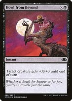 Magic the Gathering Card - Howl from Beyond - MTG Circle