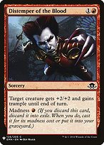 Magic the Gathering Card - Distemper of the Blood - MTG Circle
