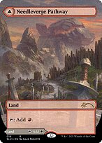 Magic the Gathering Card - Needleverge Pathway // Pillarverge Pathway - MTG Circle