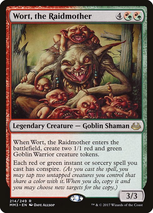 Magic the Gathering Card - Wort, the Raidmother - MTG Circle