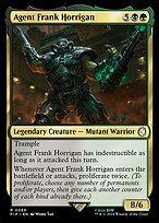 Magic the Gathering Card - Agent Frank Horrigan - MTG Circle