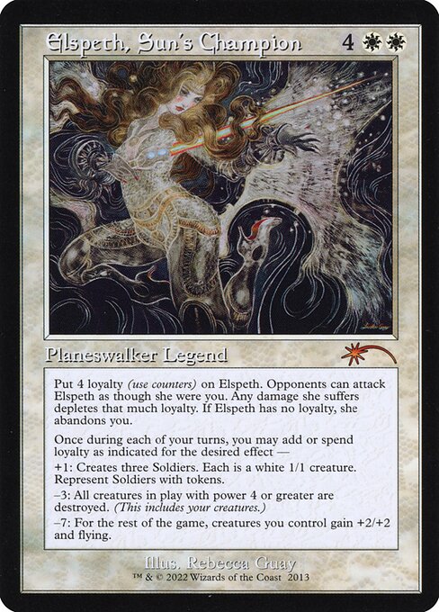 Magic the Gathering Card - Elspeth, Sun's Champion - MTG Circle