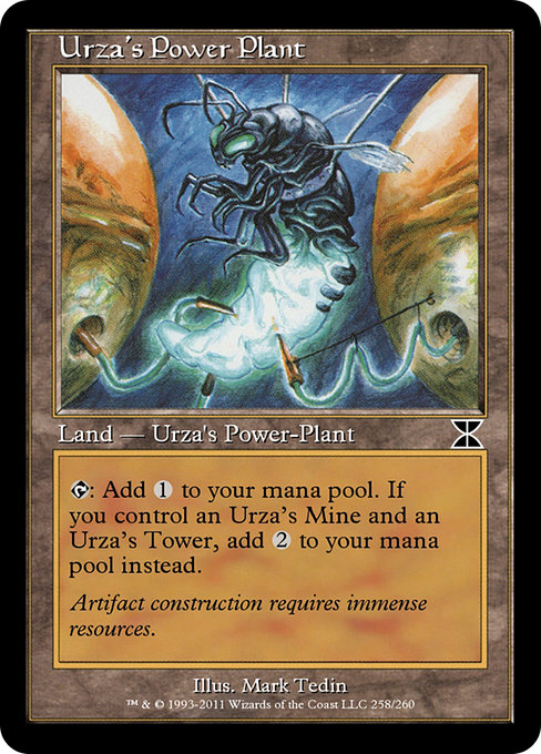 Magic the Gathering Card - Urza's Power Plant - MTG Circle