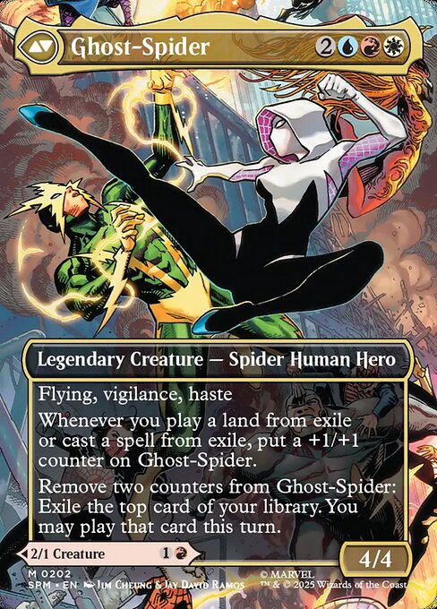 Magic the Gathering Card - Ghost-Spider - MTG Circle