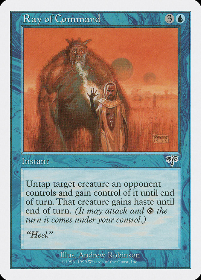 Magic the Gathering Card - Ray of Command - MTG Circle
