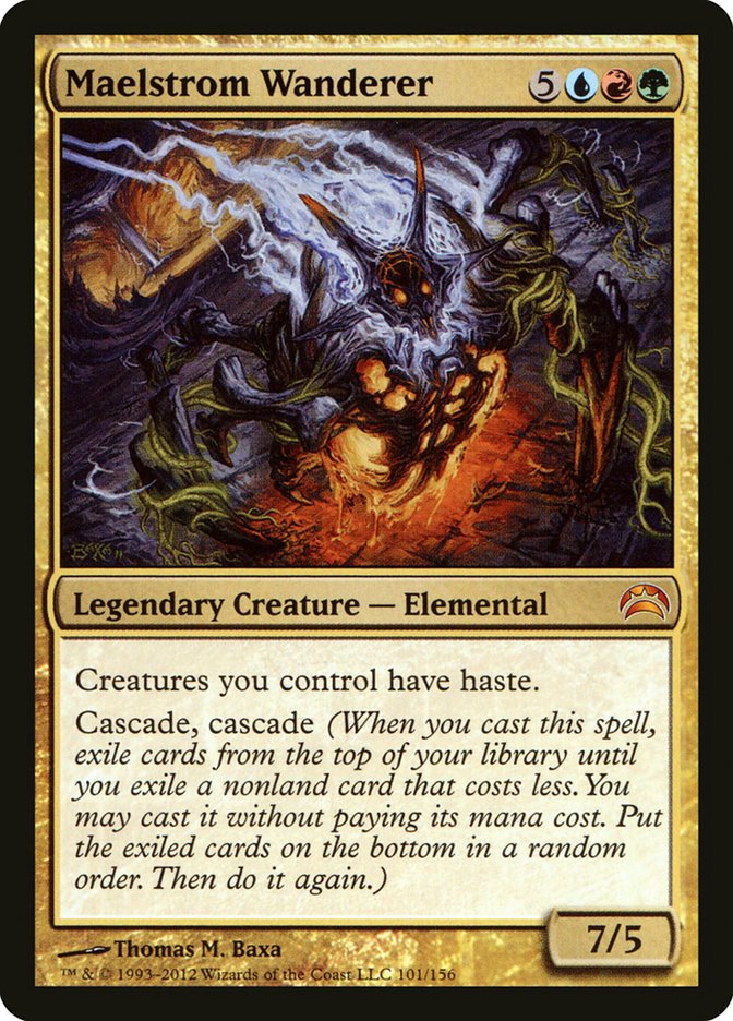Magic the Gathering Card - Maelstrom Wanderer - MTG Circle