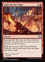 Magic the Gathering Card - Light Up the Stage - MTG Circle