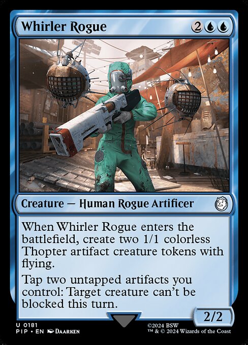 Magic the Gathering Card - Whirler Rogue - MTG Circle