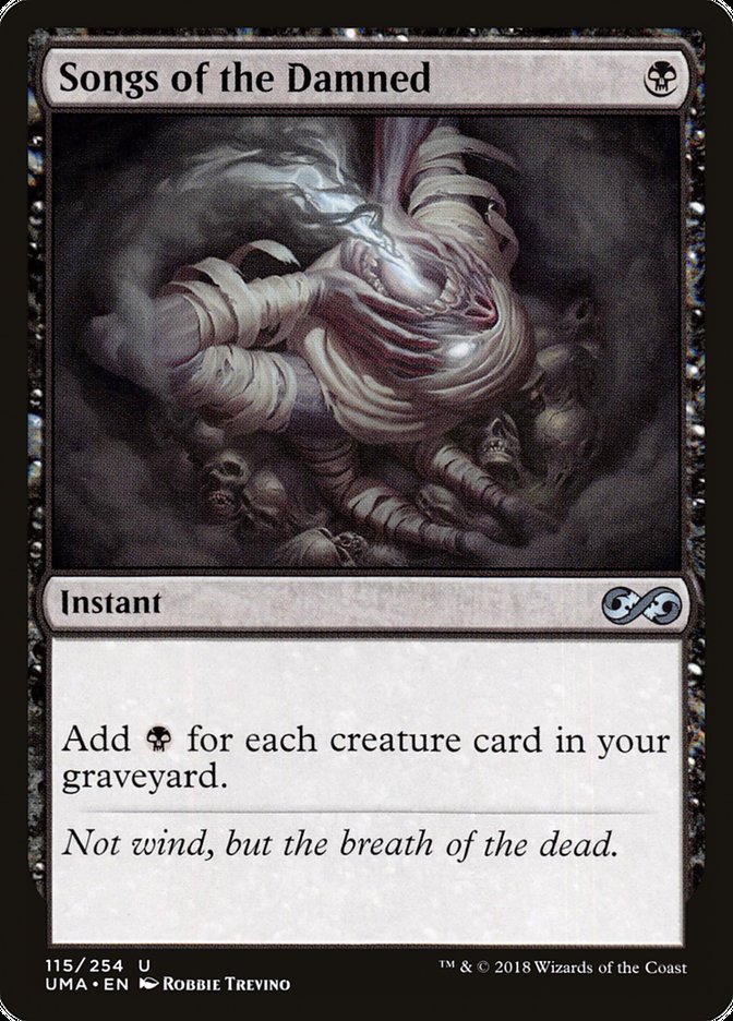 Magic the Gathering Card - Songs of the Damned - MTG Circle