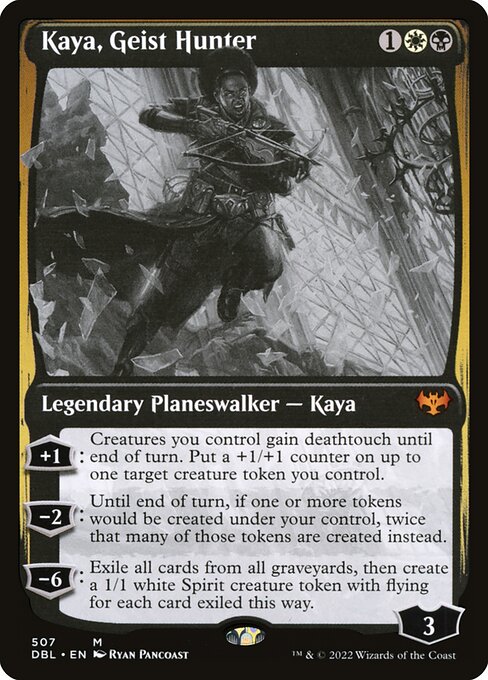 Magic the Gathering Card - Kaya, Geist Hunter - MTG Circle