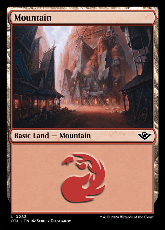 Magic the Gathering Card - Mountain - MTG Circle