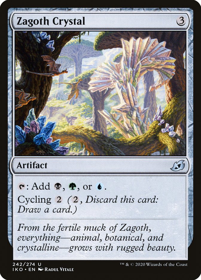 Magic the Gathering Card - Zagoth Crystal - MTG Circle