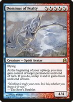 Magic the Gathering Card - Dominus of Fealty - MTG Circle