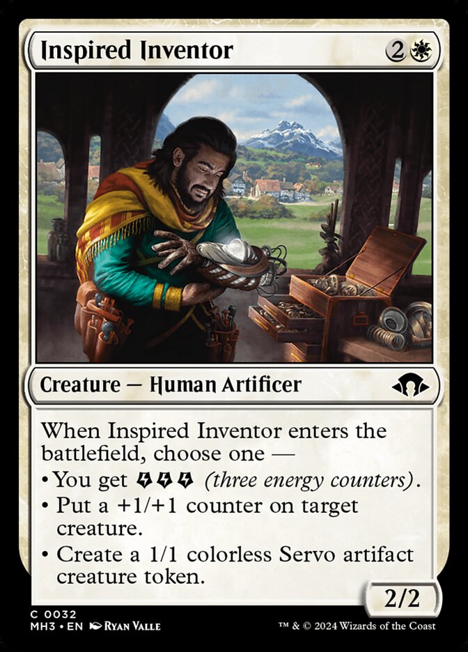 Magic the Gathering Card - Inspired Inventor - MTG Circle