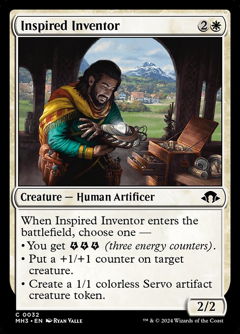 Magic the Gathering Card - Inspired Inventor - MTG Circle
