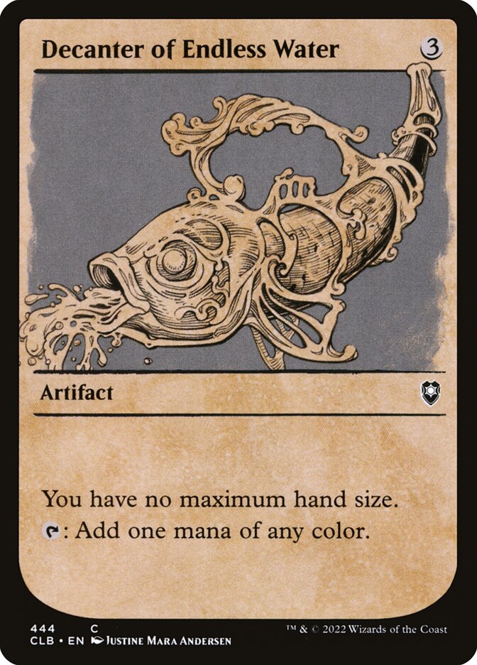 Magic the Gathering Card - Decanter of Endless Water - MTG Circle
