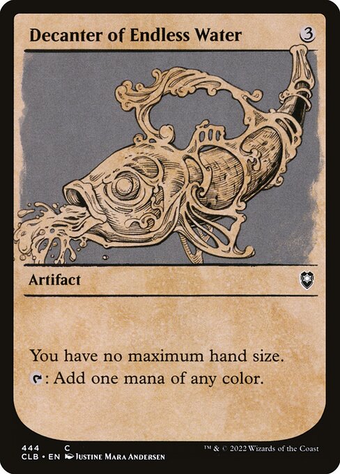 Magic the Gathering Card - Decanter of Endless Water - MTG Circle