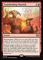 Magic the Gathering Card - Transforming Flourish - MTG Circle